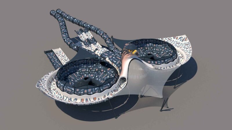 DXB Entertainments Waterpark Project Stingray Falcon Theme 01