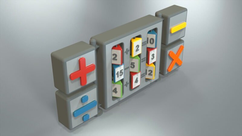 Portfolio_Mathematics_Four_Operations_Board